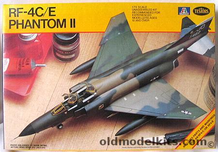 Testors 1/72 RF-4C/E Phantom II plastic model kit